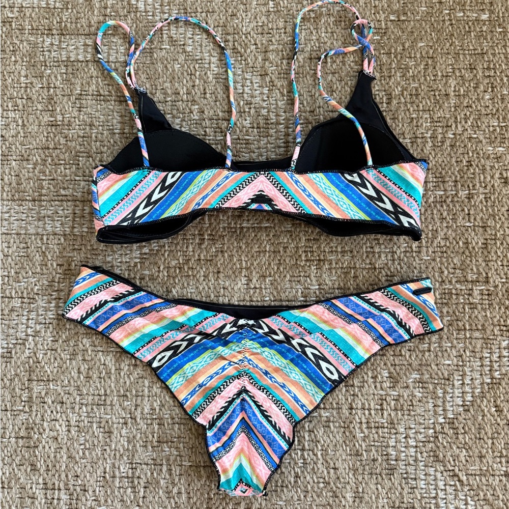 Colorful Geometric Bikini Set - image 2